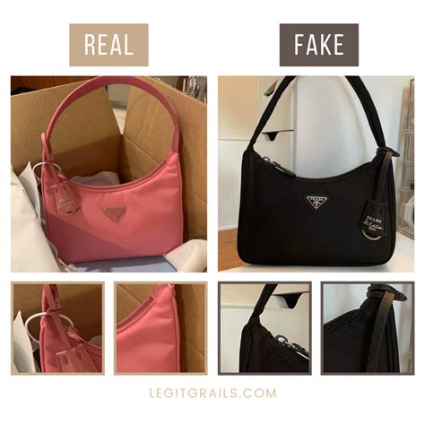 fake prada black bag|how to authenticate prada bag.